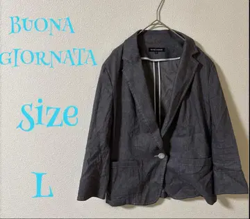 BUONA GIORNATA 테일러드 자켓 L 그레이