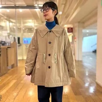 오르치발 충전솜 빅 칼라 블루종