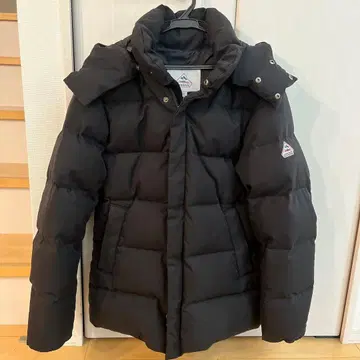 PYRENEX 블랙 다운 자켓 FR S