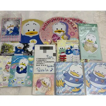 오리 페클 하모니랜드 퓨로랜드 엽서 부채 세트