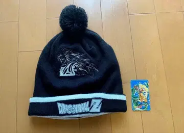 드래곤볼 니트 모자 블랙