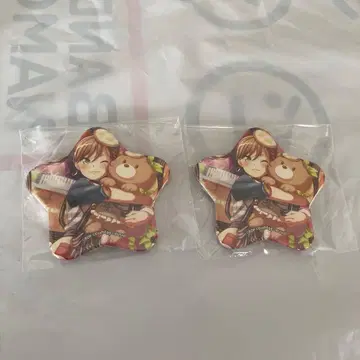 뱅드림 별 모양 캔뱃지 이마이 리사