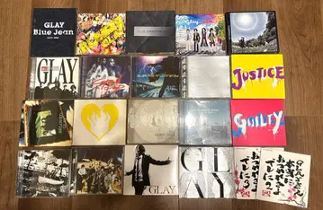 GLAY CD+DVD 29장 세트 싱글 앨범