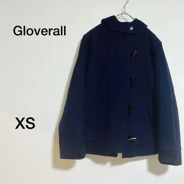 여성용 Gloverall 더플 코트 XS 네이비