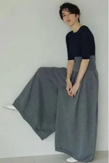 토레도쿄 2way 니트 볼륨 팬츠