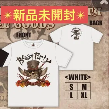 [ 미개봉 새상품 ] VAMPS T셔츠 2017년 BEAST PARTY