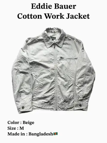 USA 구제 의류 00s 에디 바우어 코튼 워크 자켓 M