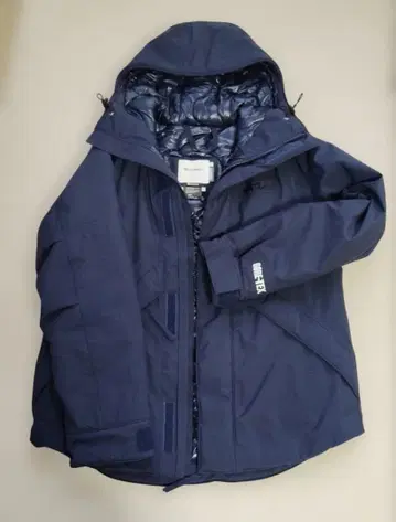 WILDTHINGS GORE-TEX 다운 자켓 네이비