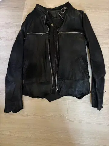 14th Addiction 가죽 자켓