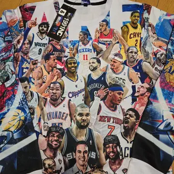 [택 포함 새상품] Mr. 1991INC 농구 선수 프린트 트레이닝복