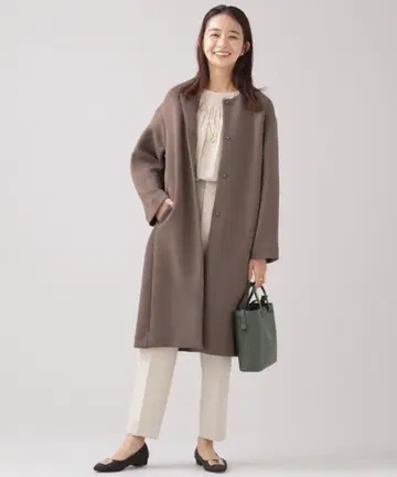 nano universe 나노 유니버스 노카라 종이상자 코트 가을/겨울