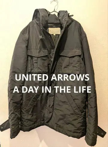 A DAY IN THE LIFE 블랙 다운 자켓 M