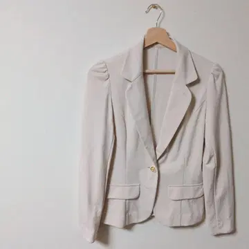 고품질 핑크 베이지 테일러드 자켓 [ 38/M ]