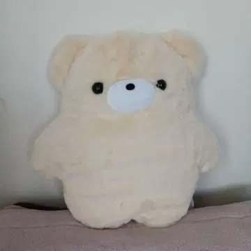 푹신푹신 복슬복슬 프레스 베어 BIG 쿠션 러그, 포근하고 귀여워요