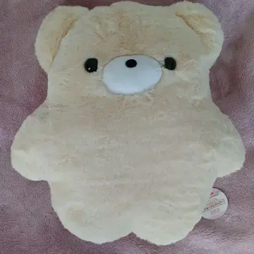 푹신푹신 복슬복슬 프레스 베어 BIG 쿠션 러그, 포근하고 귀여워요