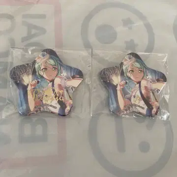 뱅드림 별 모양 캔뱃지 히카와 사요