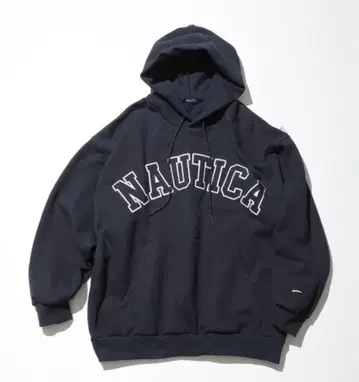 NAUTICA 네이비 후드 부착 후드티