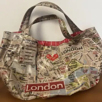 Think Bee! 런던 지도 토트백