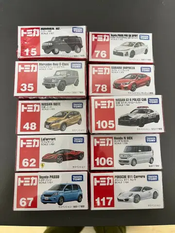 토미카 미니카 세트 10종