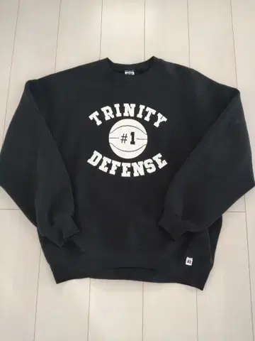 90s USA제 러셀 맨투맨 블랙 XL