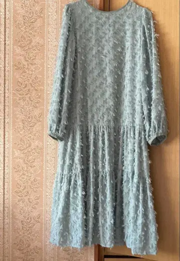 Ray BEAMS 프린지 티어드 원피스