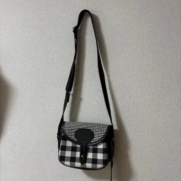 BRADY x BEAMS BOY 별주 체크 무늬 숄더백