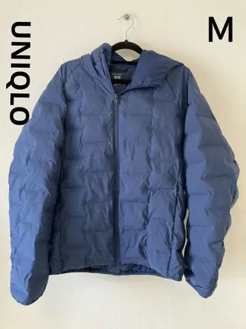 UNIQLO 퍼프 테크 후드티 M 사이즈 퀼팅 후드티