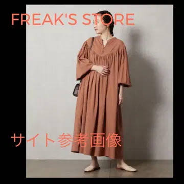 FREAK'S STORE 긴팔 원피스 볼륨 소매