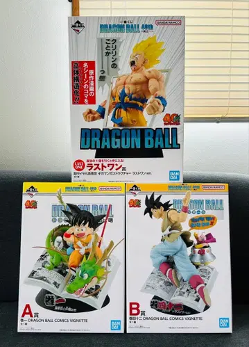 제일복권 드래곤볼 40주년 A상, B상, 라스트 원상 피규어