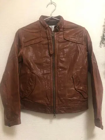 pas de calais*파드칼레*가죽 자켓*새상품급