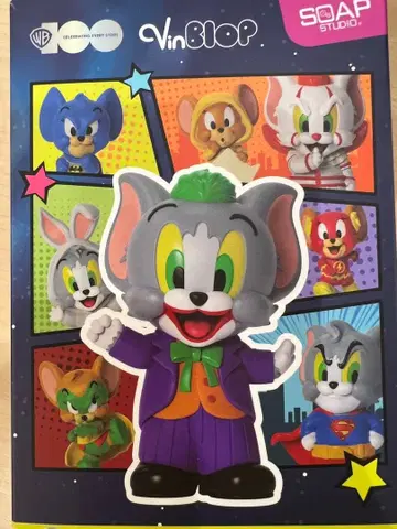 톰과 제리 워너 100주년 코스프레 피규어