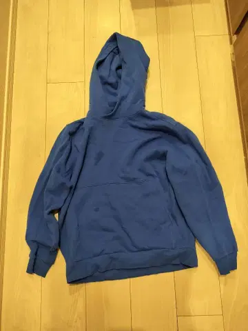 [ 룰루레몬 ] 파란색 후드 부착 후드티