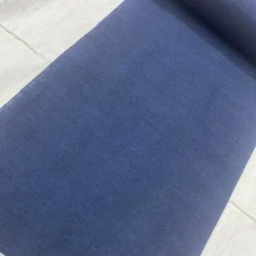 6581 수직 명주 춘일 옷감 순수 실크 다크 네이비색