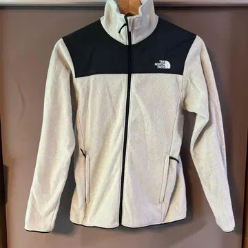 THE NORTH FACE 플리스 자켓 M 화이트/블랙