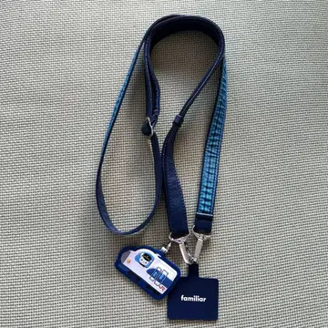 새상품급 파밀리아 체크 스마트폰 숄더 스트랩 신칸센 JR 콜라보