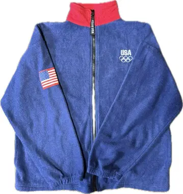 USA 올림픽 M 사이즈 플리스 자켓
