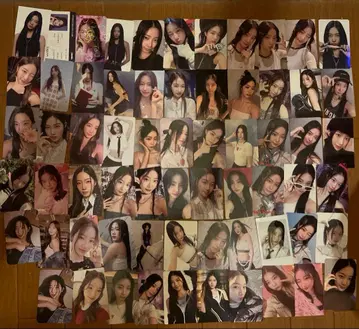 르세라핌 카즈하 트레이딩 카드