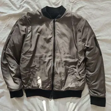 여성용 리버서블 블루종 페이크 퍼 프리 사이즈