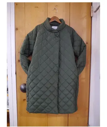 AUG 퀼팅 자켓 올리브 그린 사이즈 1