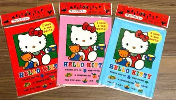 산리오 헤이세이 레트로 90년대 헬로키티 북커버 각 3매 x 3종