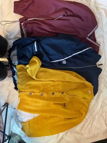 구제 의류 묶음 판매 풀오버 나일론 자켓 가디건