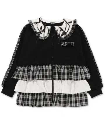 DARRDY 다디 빅 프릴 저지 블랙