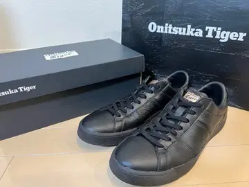 오니츠카타이거 LAWNSHIP 3.0 27.5cm 블랙 상자 쇼핑백 포함