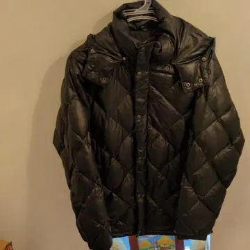 AIRWALK 블랙 다운 자켓 M