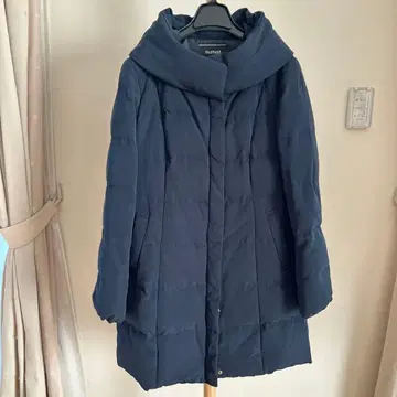 HushHush 네이비 다운 자켓