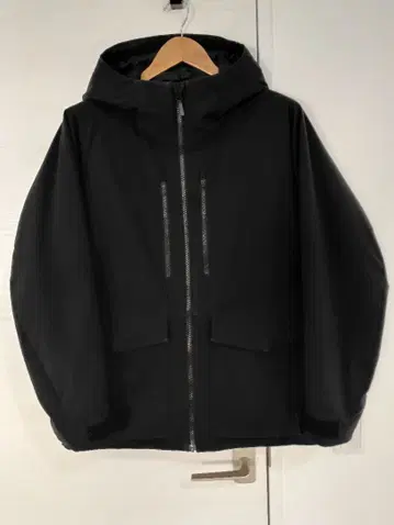 하이브리드 다운 자켓 블랙