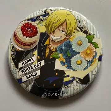 ONE PIECE 원피스 상디 굿즈 캔뱃지 화이트데이