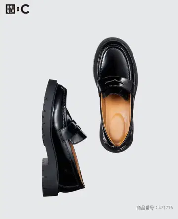 컴필터치 로퍼 블랙 25cm 유니클로C