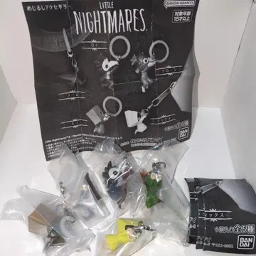 가챠 리틀 나이트메어 메지루시 액세서리 5종류 5개 컴플리트 세트