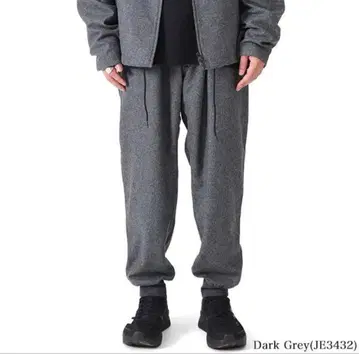 Y-3 와이쓰리 조거 팬츠 플란넬 커프 팬츠 다크 그레이 M